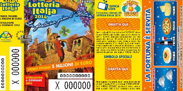 Lotteria Italia, vincita da 50mila euro a Lamezia