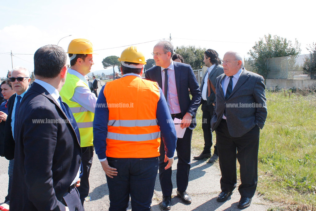 Sopralluogo LameziaEuropa e amministrazione comunale tra i lotti area ex sir
