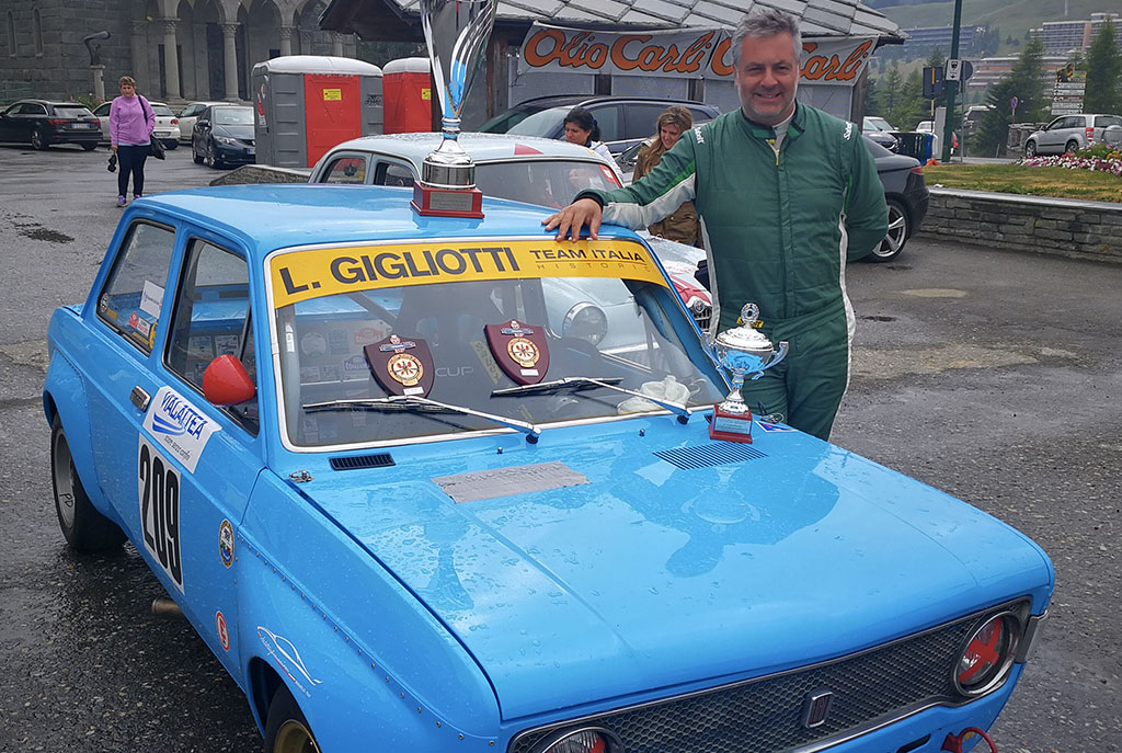 Pilota lametino Gigliotti vince alla “Cesana Sestriere-Trofeo Gianni Agnelli”