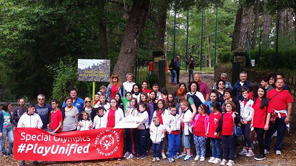 I ragazzi della Lucky Friends Lamezia al parco Nazionale Aspromonte