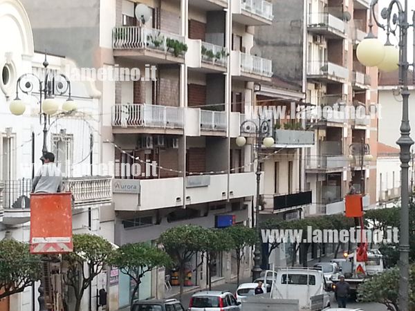 Lamezia: Si accendono già domani le luci sul natale lametino