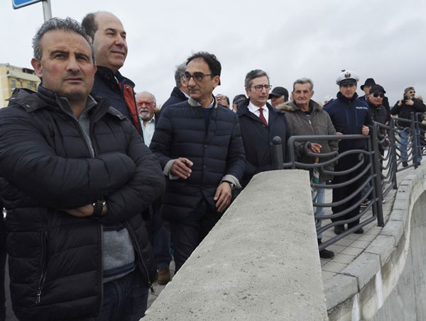 Inaugurato nuovo tratto lungomare Catanzaro, Abramo: "Tra più belli ed estesi del Meridione"