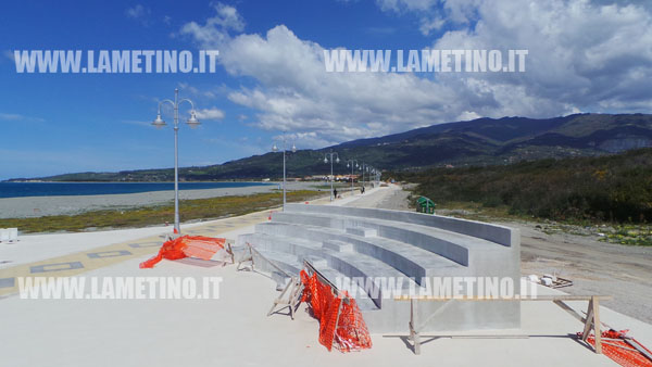 Lamezia: Proseguono lavori per realizzazione lungomare a Marinella ed a Ginepri