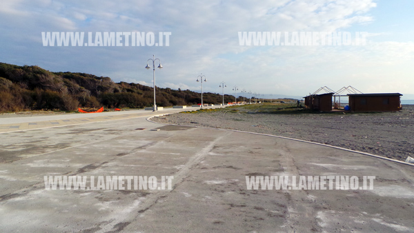 Lamezia: Lungomare località Marinella, ecco lo stato dei lavori