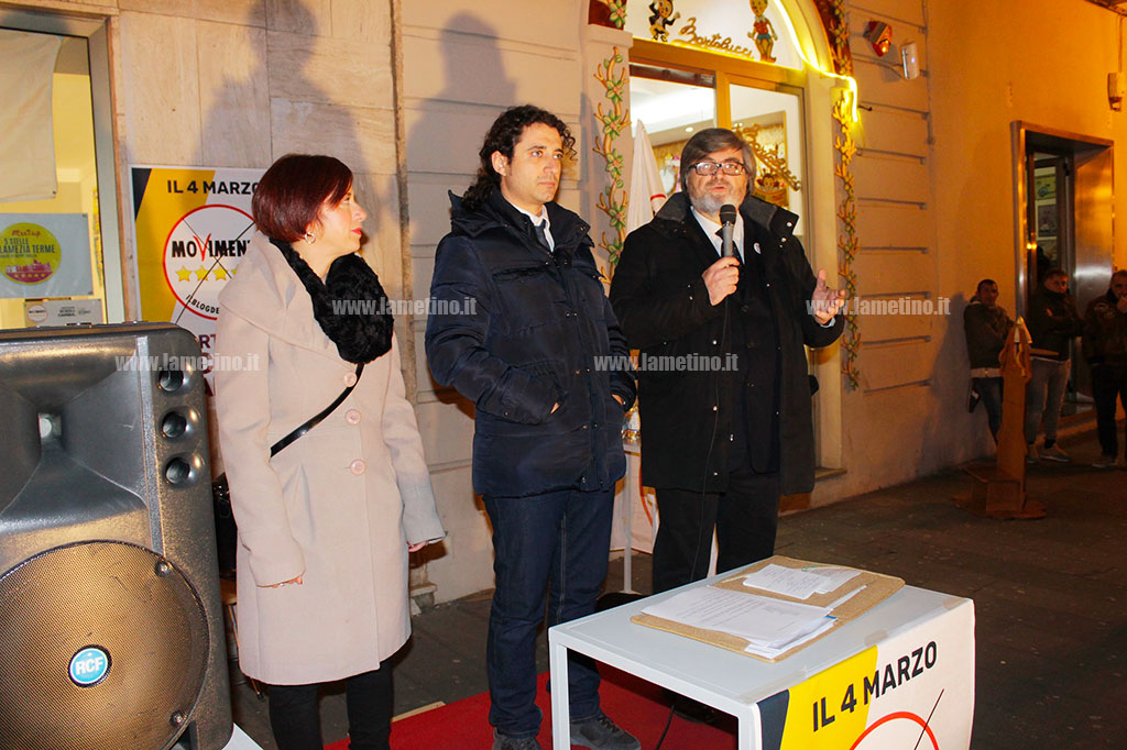 Politiche 2018: incontro pubblico con i candidati M5S, D’Ippolito: “A Lamezia serve qualcuno disposto a battere i pugni nelle stanze del potere”