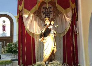 Lamezia, dal 13 al via festa in onore della Madonna del Carmelo a Fronti