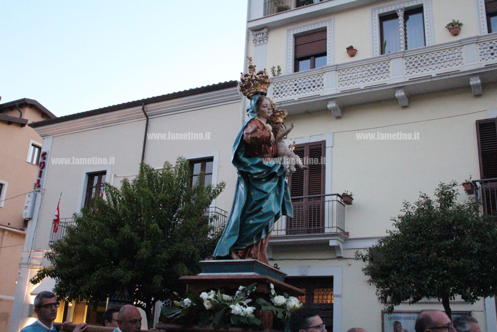 Lamezia: la madonna di Conflenti accolta in Cattedrale 