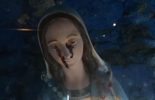 Esiti analisi su Madonna che "piange" nel Vibonese: liquido non è sangue