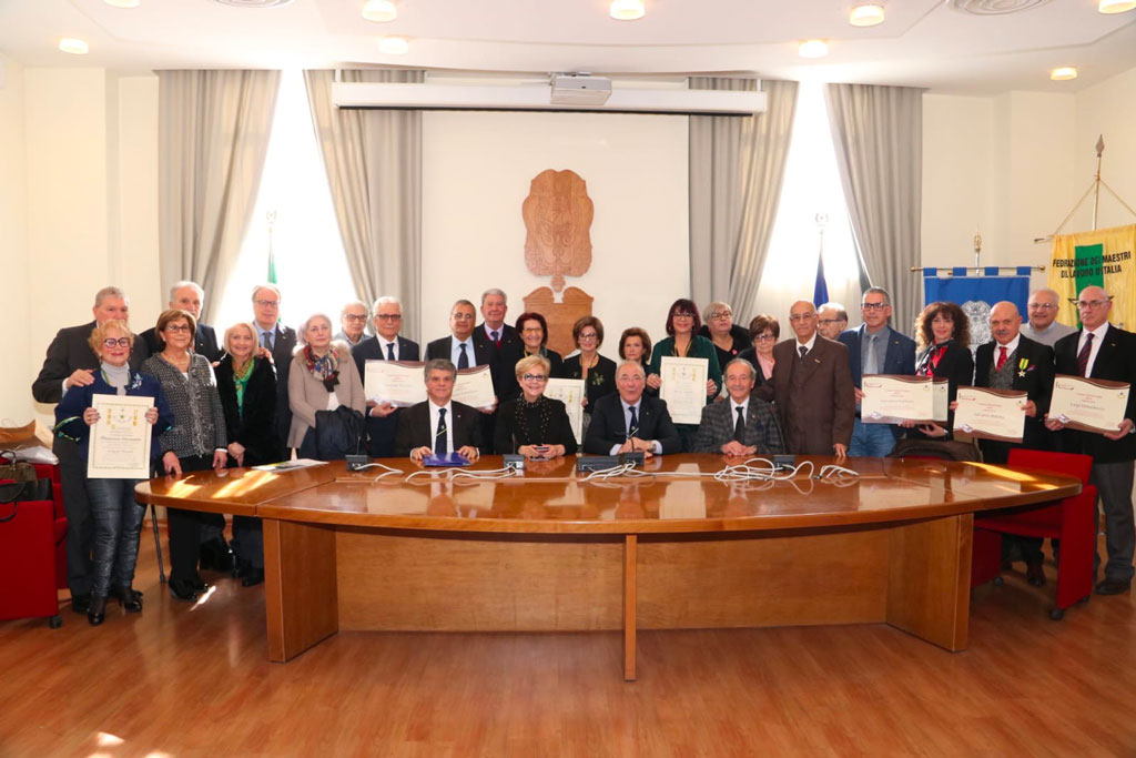 I Maestri del Lavoro premiati dalla Camera di Commercio di Catanzaro