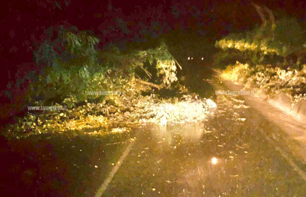 Maltempo, auto bloccate nella notte tra Girifalco e Cortale