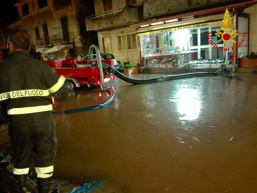 Maltempo, frane e allagamenti in diversi centri del vibonese 