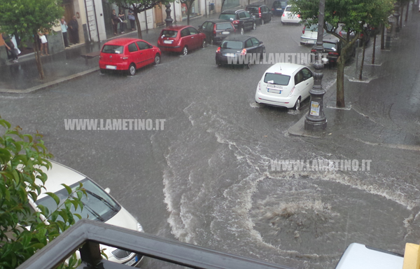 Calabria: Temporali sparsi in molte zone della regione