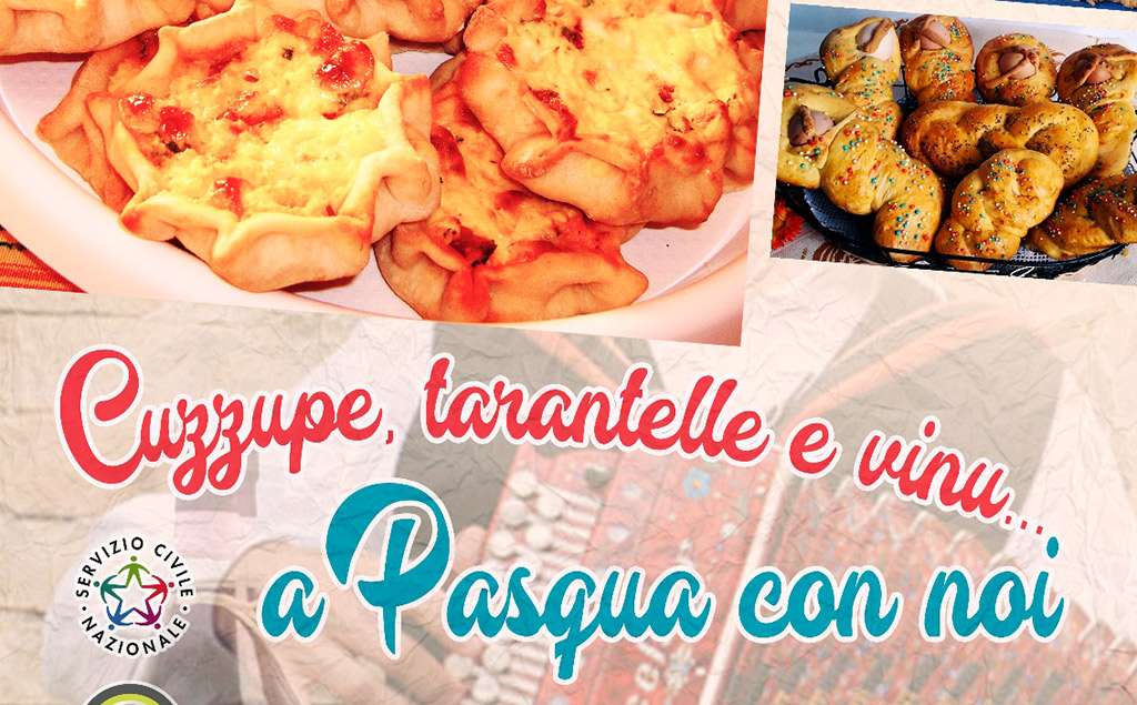“Cuzzupe, tarantelle e vinu”, una kermesse di prodotti tipici pasquali il 13 aprile a San Mazzeo
