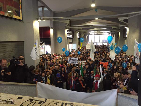 In centinaia a manifestazione Libera a Catanzaro contro criminalità