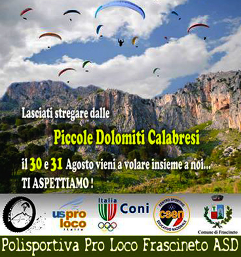 Calabria: Weekend di vololibero al Parco Nazionale del Pollino