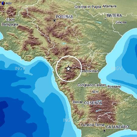 Calabria: Sciame Pollino, due nuove scosse di magnitudo 2.4 e 2.7