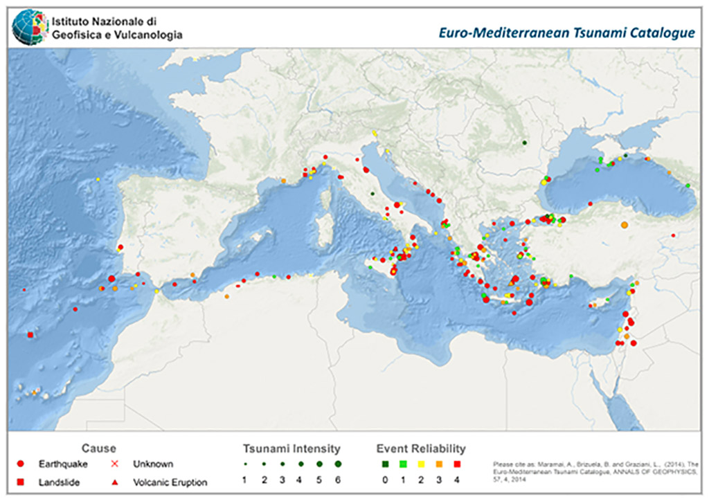 Ecco la prima mappa degli Tsunami, Ingv: "Rari ma possibili anche in Calabria"