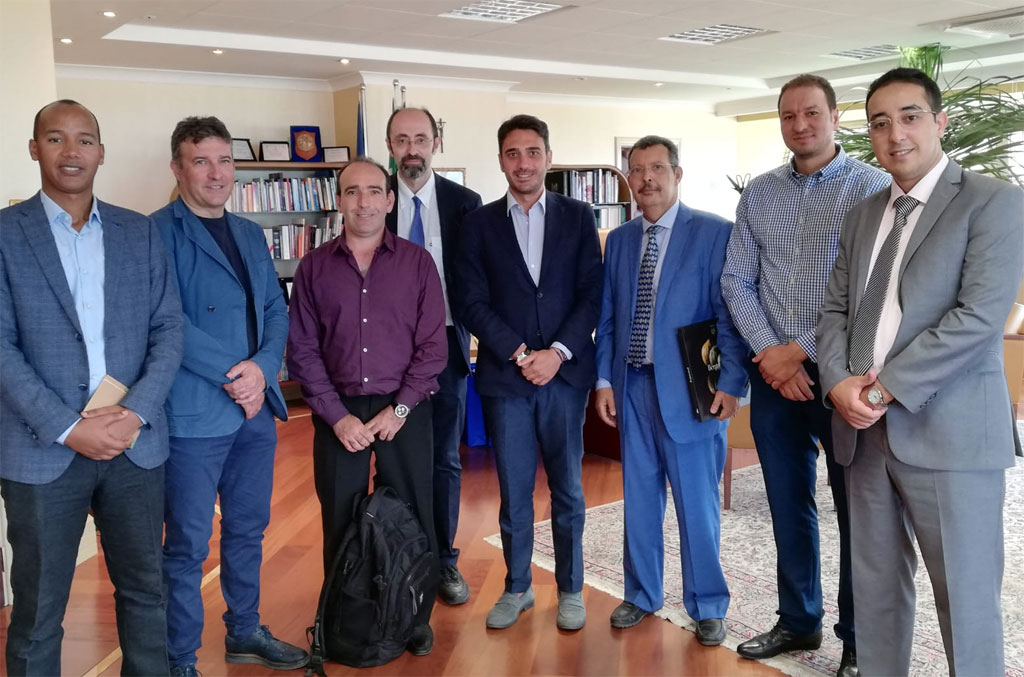 Visita in Consiglio Regionale della delegazione ricercatori Marocco