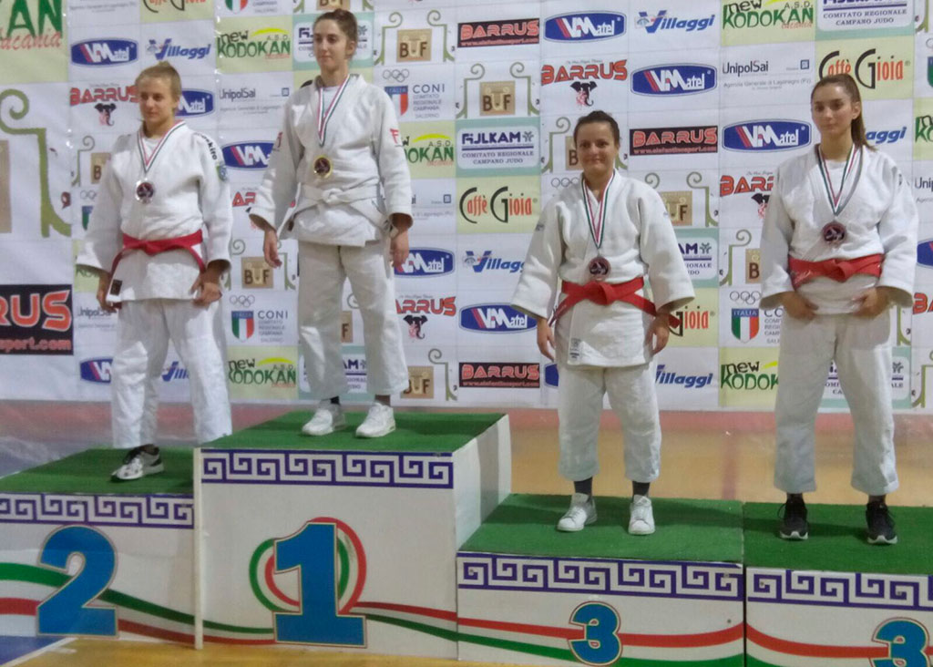 La judoka lametina Marta Morelli si aggiudica il terzo posto al torneo internazionale di Eboli