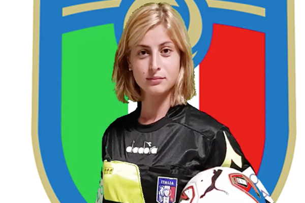 Martina Molinaro arbitro Internazionale per la Sezione AIA di Lamezia