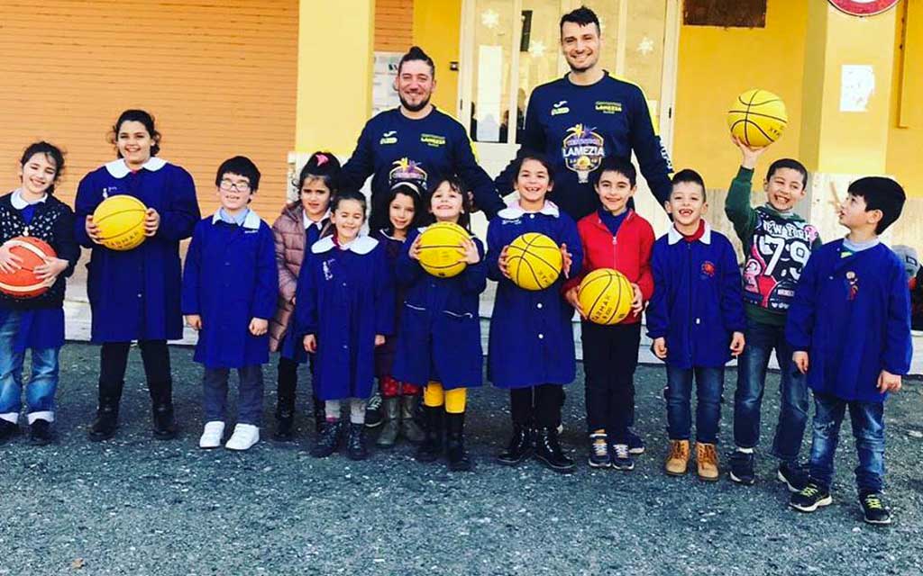 Nuovo progetto "Cestistica School 2.018" arriva a Conflenti e Martirano