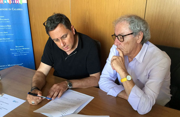 "Sicurezza delle scuole": incontro fra Marziale e Campolo a Palazzo Campanella