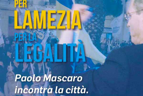 Lamezia, maltempo: rinviato al 29 marzo incontro di Paolo Mascaro in piazza Mazzini