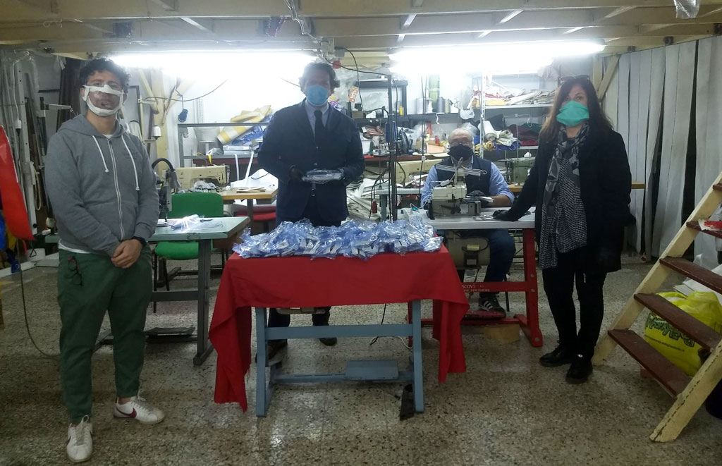 Lamezia, donate mascherine trasparenti all'Ente Nazionale Sordi