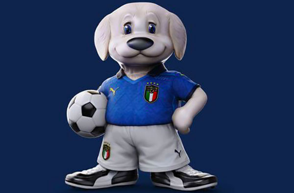 Europei di Calcio, la mascotte azzurra è una creazione di Carlo Rambaldi