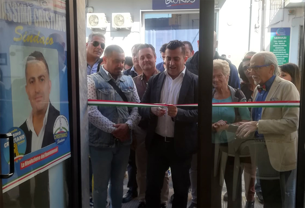 Lamezia, inaugurato punto d'incontro Massimo Cristiano a Sambiase