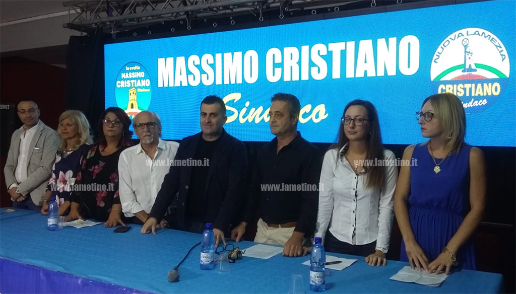Presentato progetto civico “Nuova Lamezia”, il candidato a sindaco Cristiano: “Pochi punti, l’esperienza giusta e idee chiare”