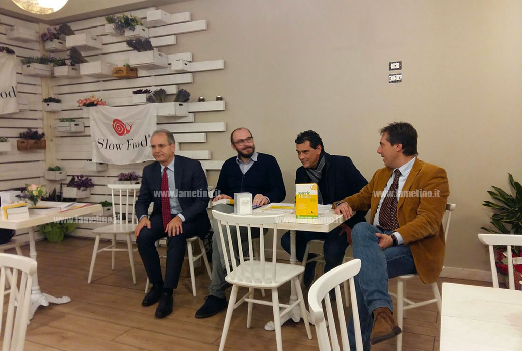 Lamezia, Slow Food presenta 28esima guida Osterie d'Italia: "In Calabria un gran percorso di rinnovamento"