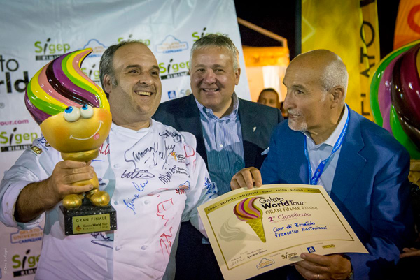 Lamezia: Mastroianni con suo "Cuor di Brontolo" è vice-campione del mondo del Gelato