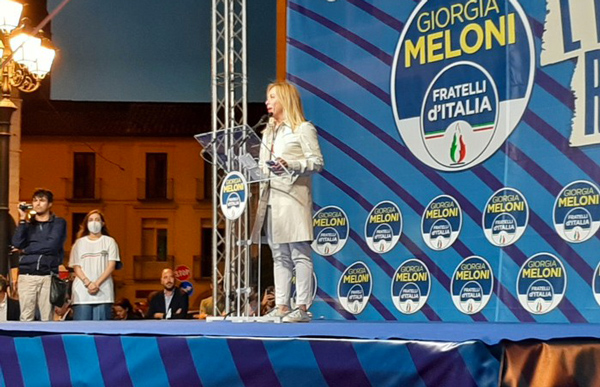 Regionali, Giorgia Meloni in Calabria frena su vicepresidenza Spirlì: "Questa cose si decidono dopo il voto"