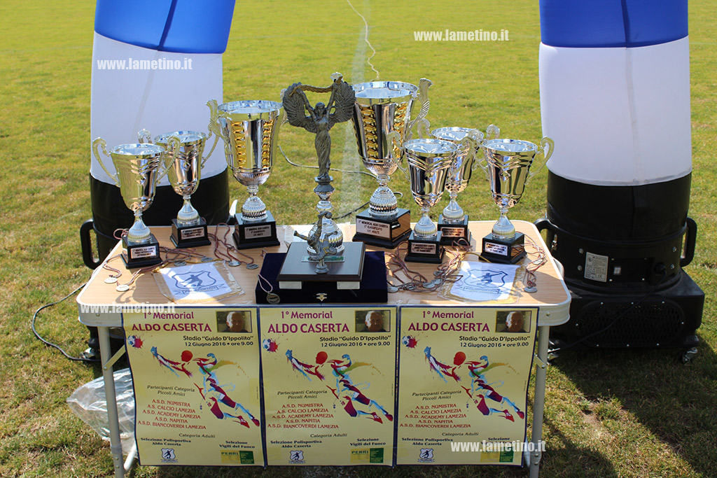 Lamezia: 1° memorial "Aldo Caserta" allo stadio D'Ippolito
