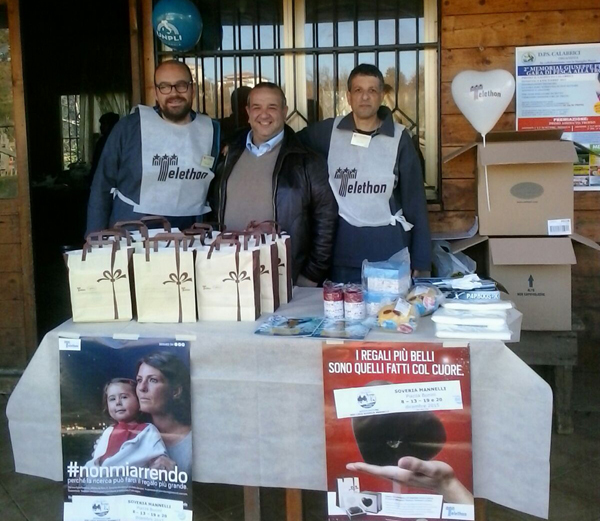 Soveria Mannelli, si rinnova staffetta di raccolta fondi per la  Telethon 
