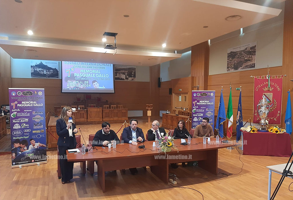 Illustrato il programma del VII Torneo Internazionale città di Lamezia Terme - Memorial Pasquale Gallo