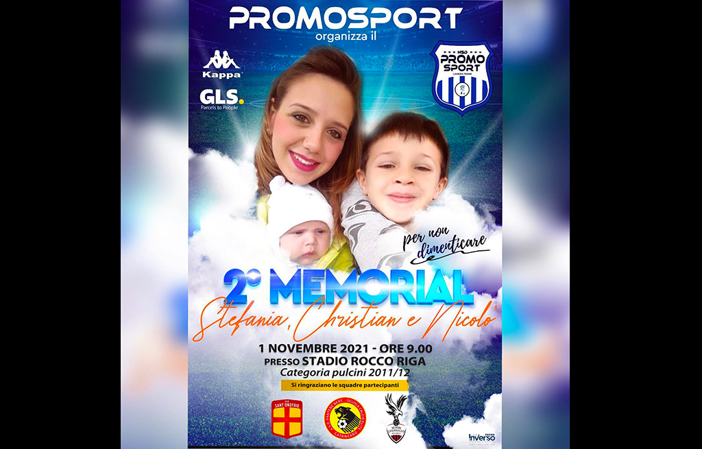 Lamezia, secondo Memorial “Stefania, Christian e Nicolò” l'1 novembre al 'Rocco Riga'