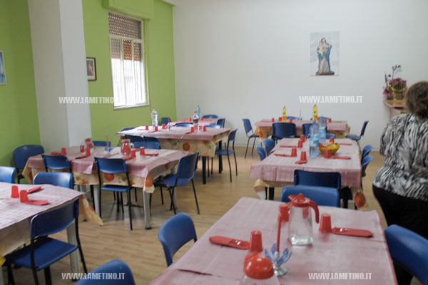 Lamezia: Pranzo di Natale offerto agli ospiti della mensa Caritas