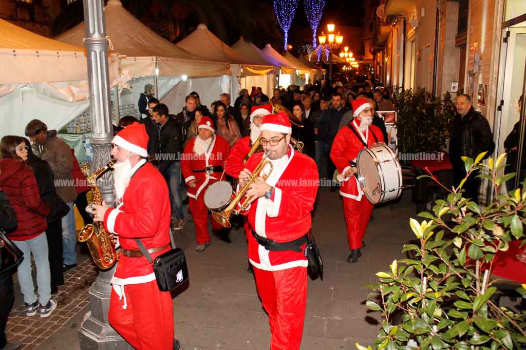Lamezia: corso Nicotera in festa per la fiera di Natale