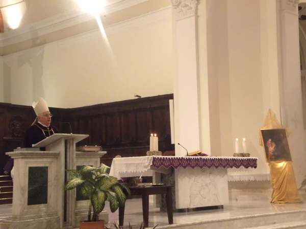 Lamezia: Celebrato il rito delle Ceneri in Cattedrale 