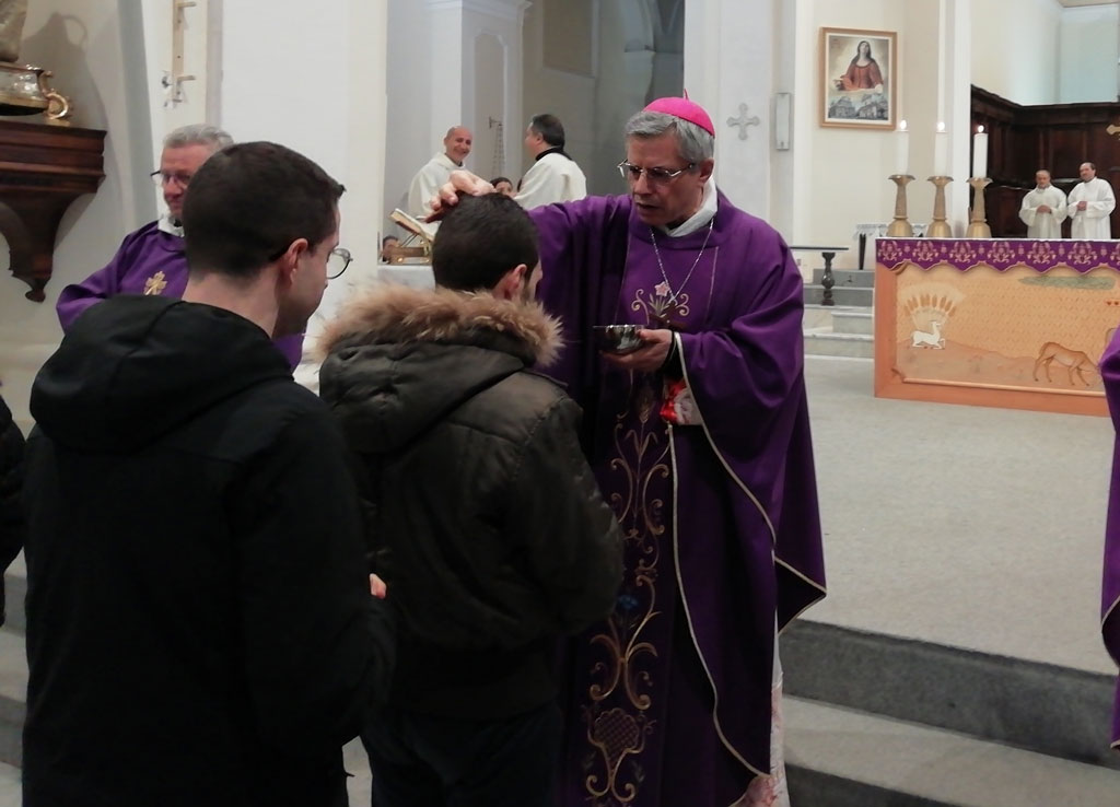 Lamezia,  vescovo Schillaci celebra omelia per il mercoledì delle Ceneri