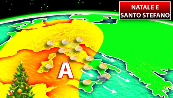 Lamezia, bel tempo a Natale e Santo Stefano: arriva anticiclone sub-tropicale