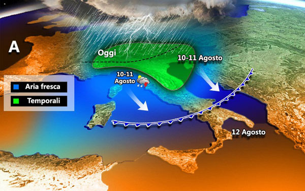 Lucifero resiste fino a sabato in Calabria, fine del gran caldo e clima più mite