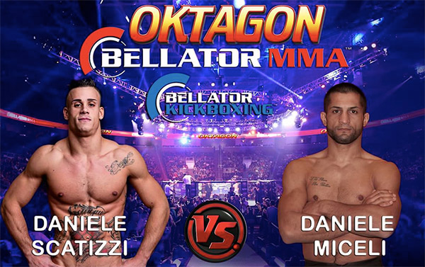 “Oktagon Bellator", cambia l’avversario per il lametino Daniele Miceli
