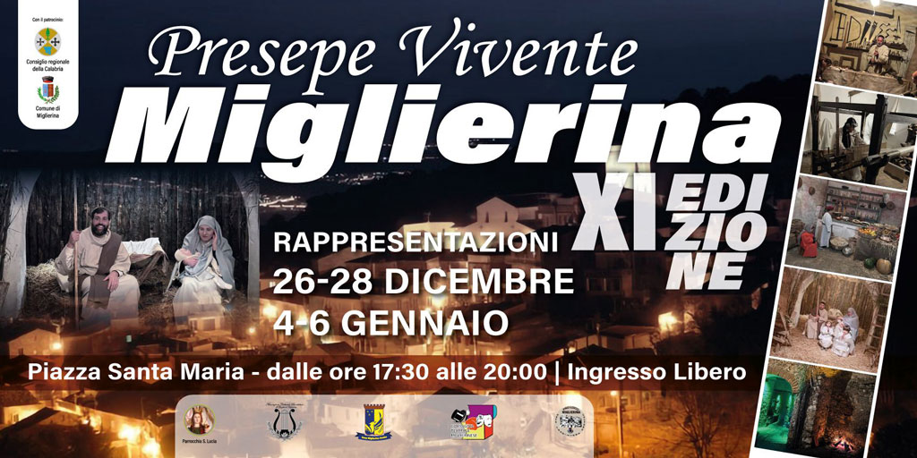 Un’esperienza unica tra storia, arte e tradizione: ritorna il Presepe Vivente di Miglierina 