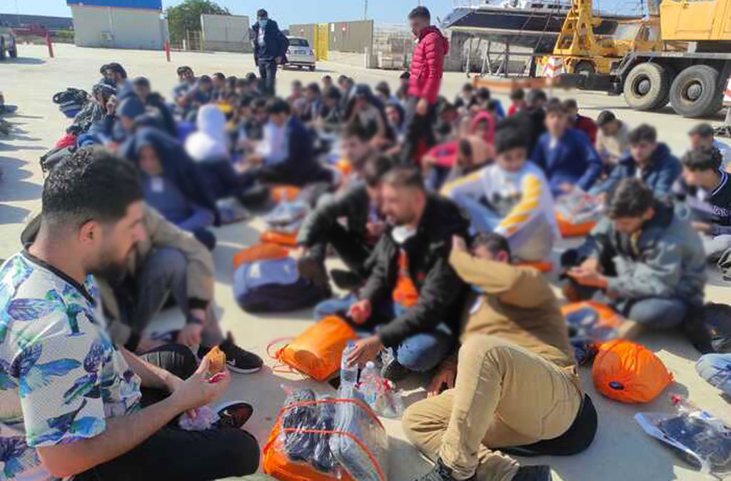 Nuovo sbarco di migranti a Roccella Ionica, arrivati in 87 