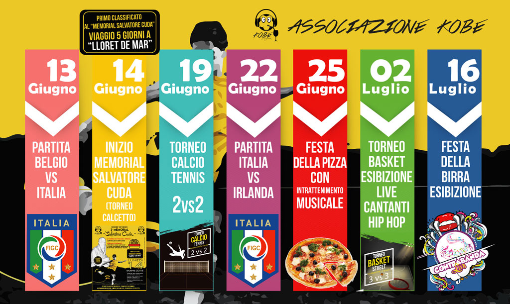 Lamezia, 7 eventi tra giugno e luglio organizzati dall’Associazione Kobe