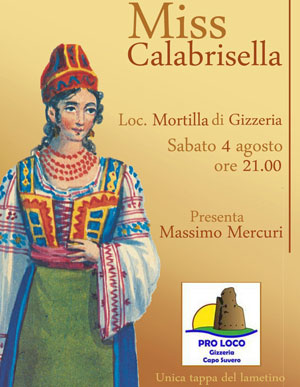 Concorso regionale Miss Calabrisella, il 4 agosto tappa a Gizzeria