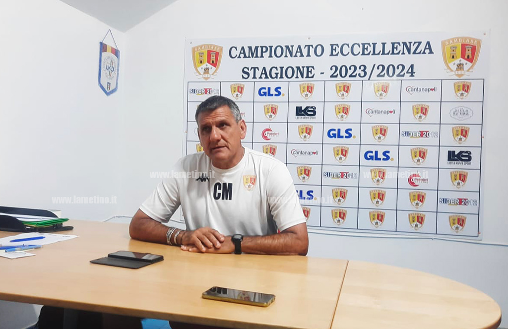 Serie D, mister Morelli verso il derby del Sambiase a Vibo: "Importante dare continuità alla gara"